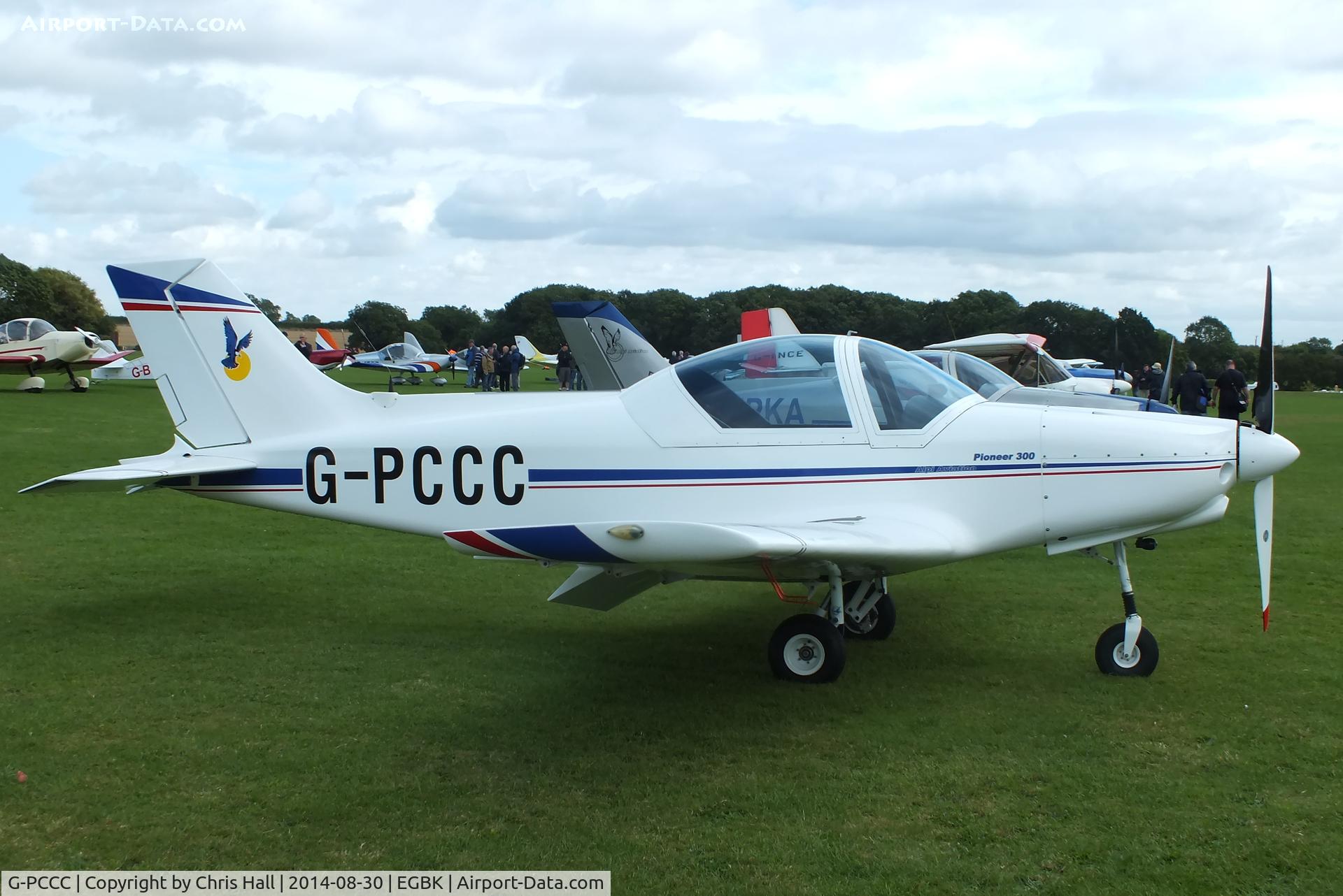 G-PCCC, 2004 Alpi Aviation Pioneer 300 C/N PFA 330-14220, at the LAA Rally 2014, Sywell