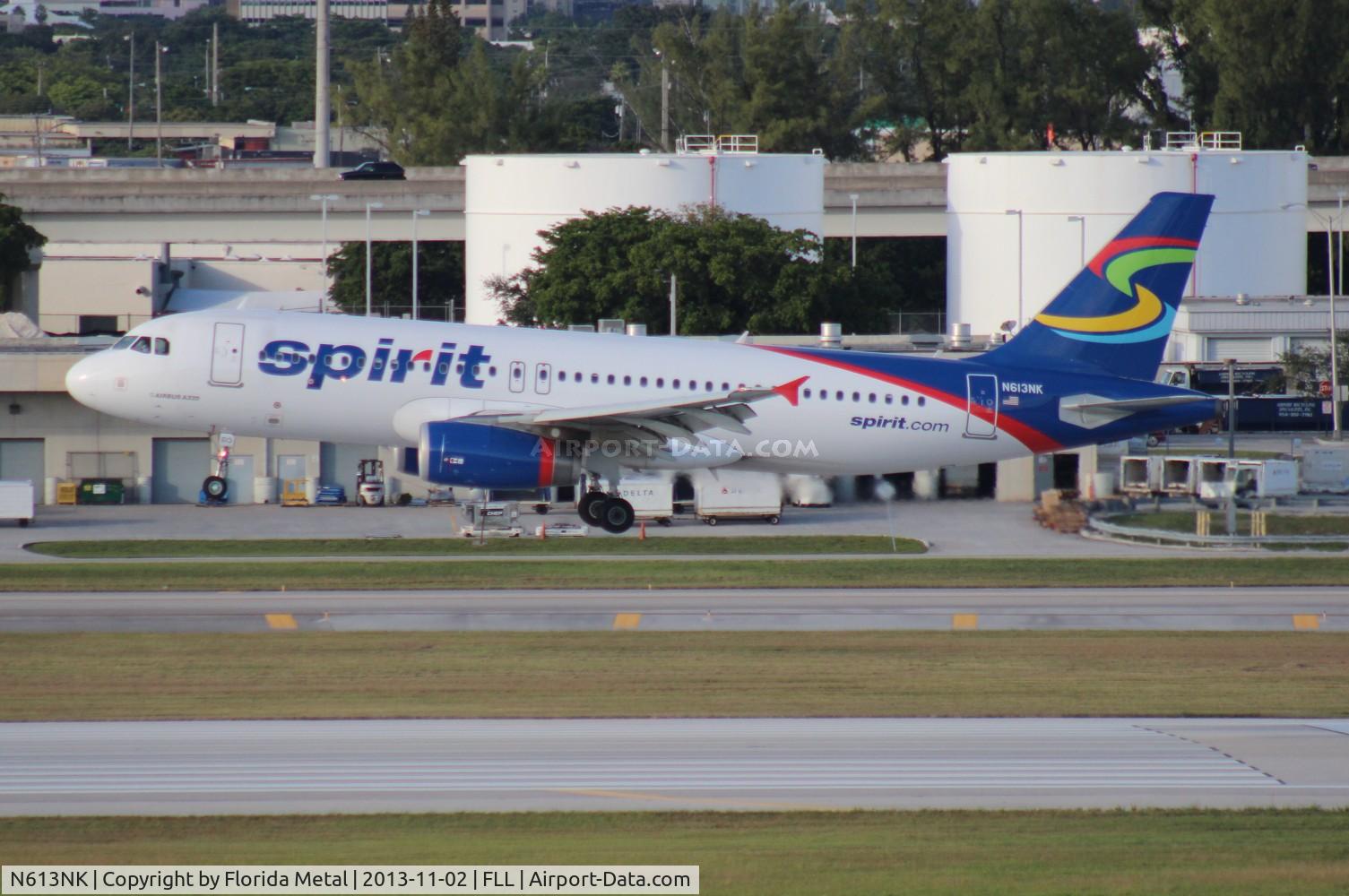 N613NK, 2012 Airbus A320-232 C/N 5042, Spirit A320