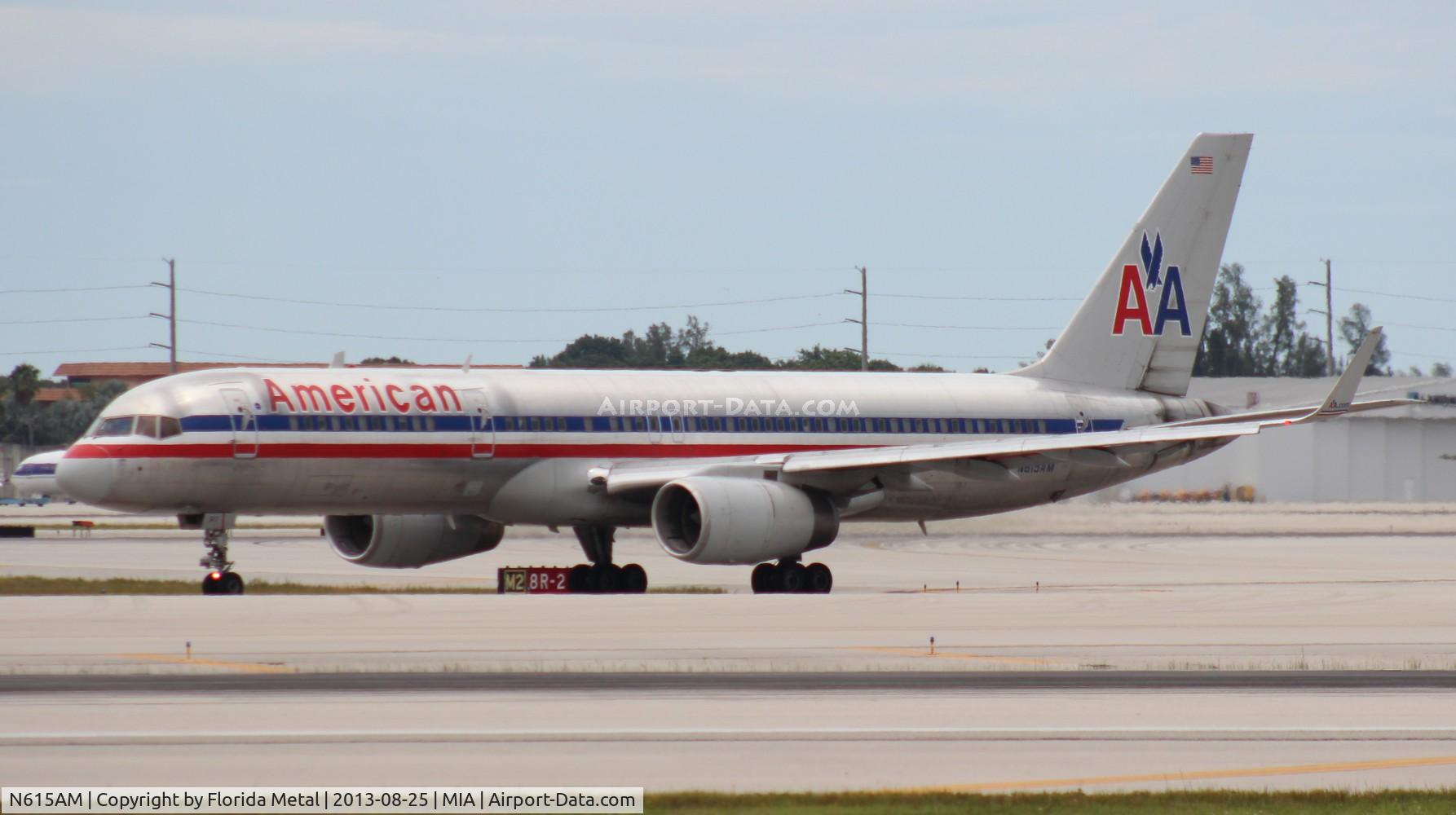N615AM, 1989 Boeing 757-223 C/N 24491, American 757-200