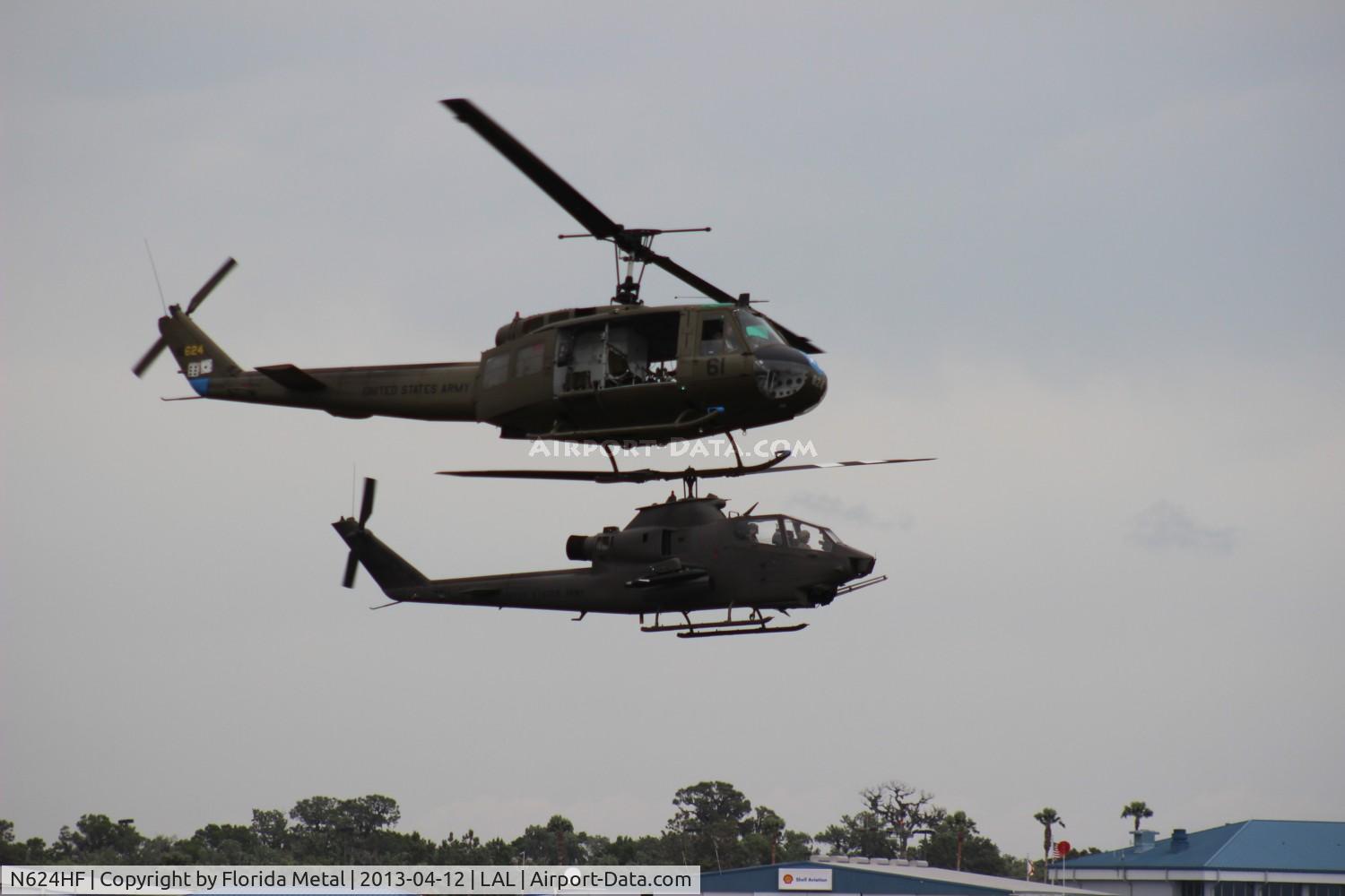 N624HF, 1966 Bell UH-1D Iroquois C/N 8819, Huey UH-1H