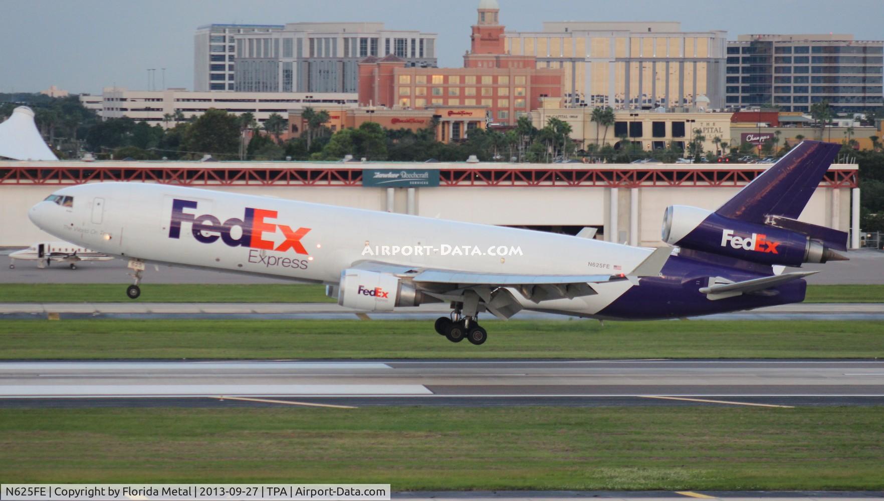 N625FE, 1996 McDonnell Douglas MD-11F C/N 48753, Fed Ex MD-11F