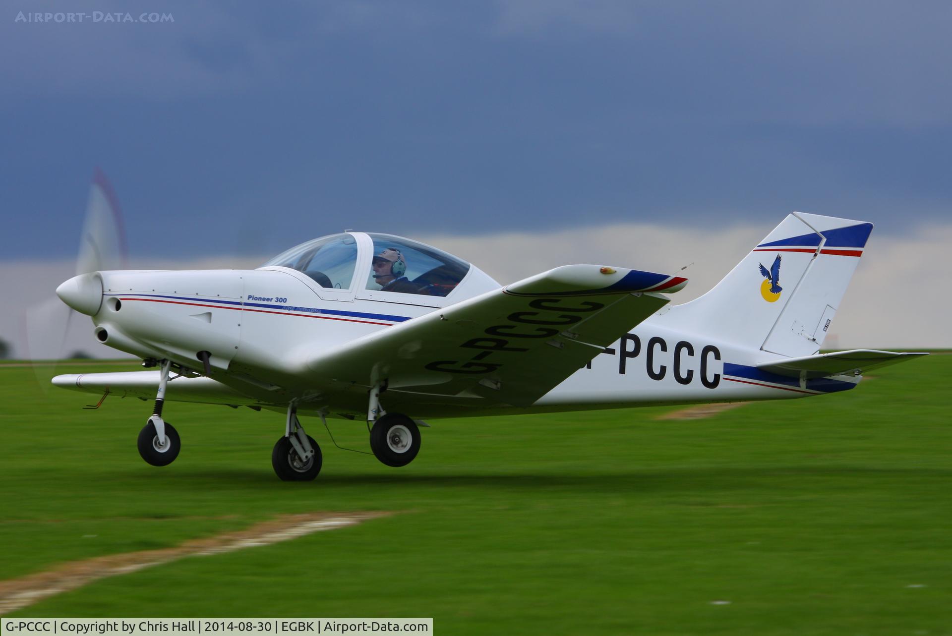 G-PCCC, 2004 Alpi Aviation Pioneer 300 C/N PFA 330-14220, at the LAA Rally 2014, Sywell