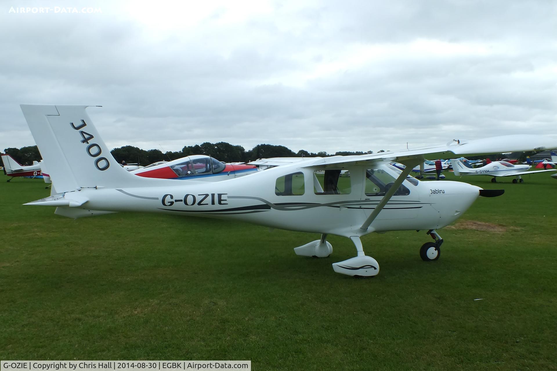 G-OZIE, 2006 Jabiru J400 C/N PFA 325-14284, at the LAA Rally 2014, Sywell