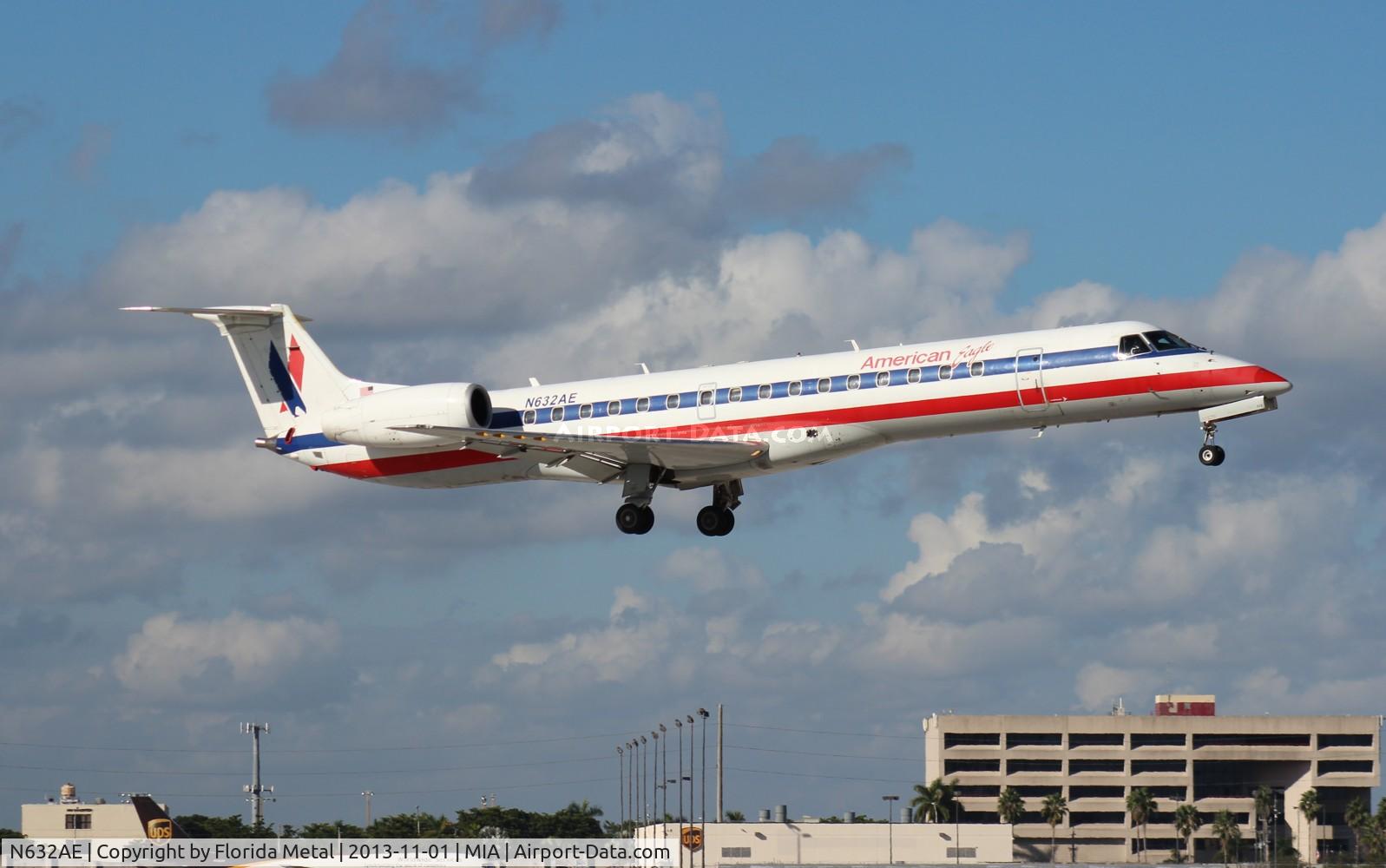 N632AE, 1999 Embraer ERJ-145LR (EMB-145LR) C/N 145143, Eagle E145LR