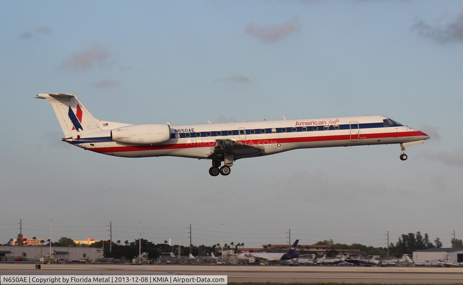 N650AE, 2001 Embraer ERJ-145LR (EMB-145LR) C/N 145417, Eagle E145LR
