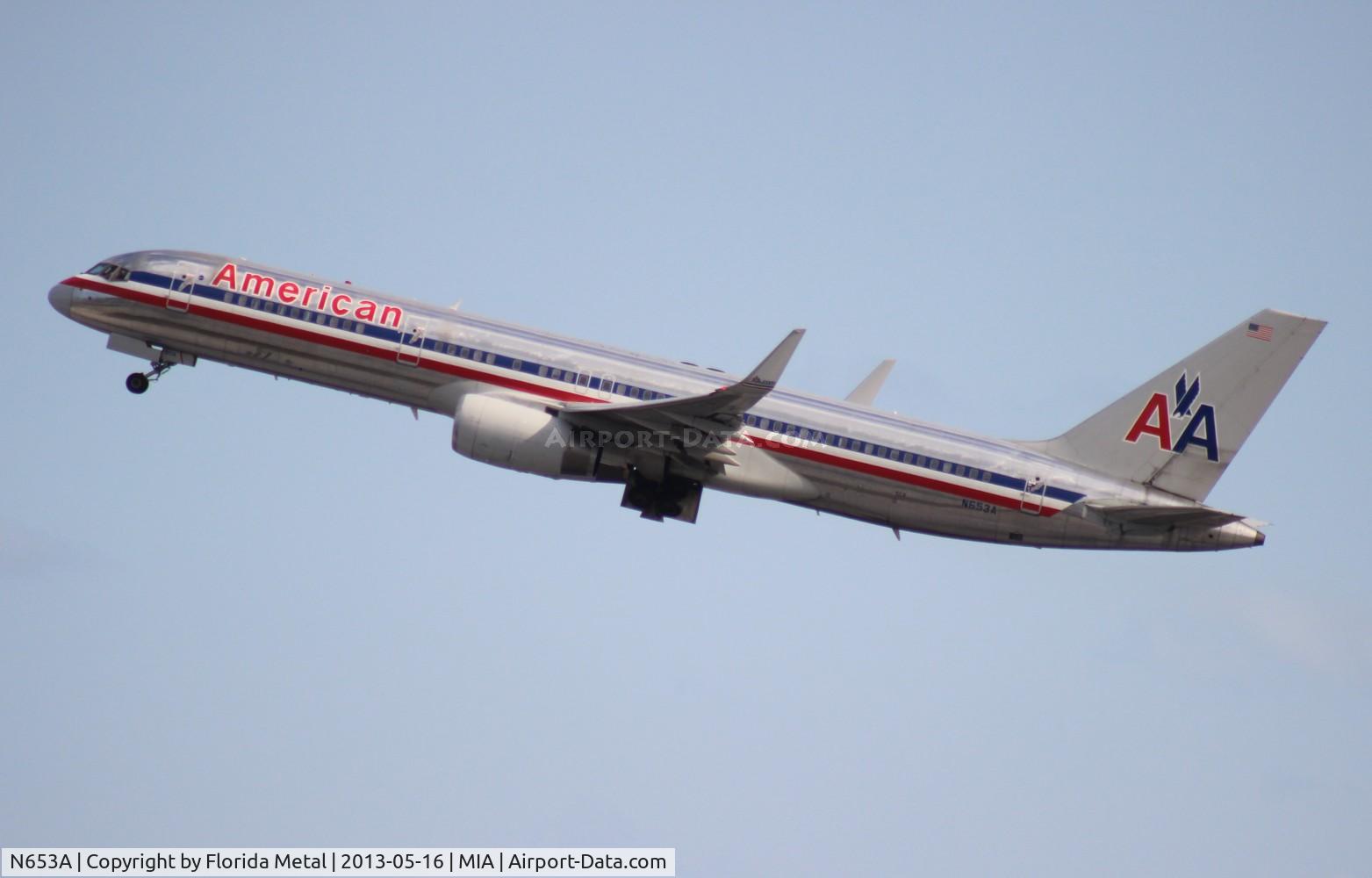 N653A, 1991 Boeing 757-223 C/N 24611, American 757-200