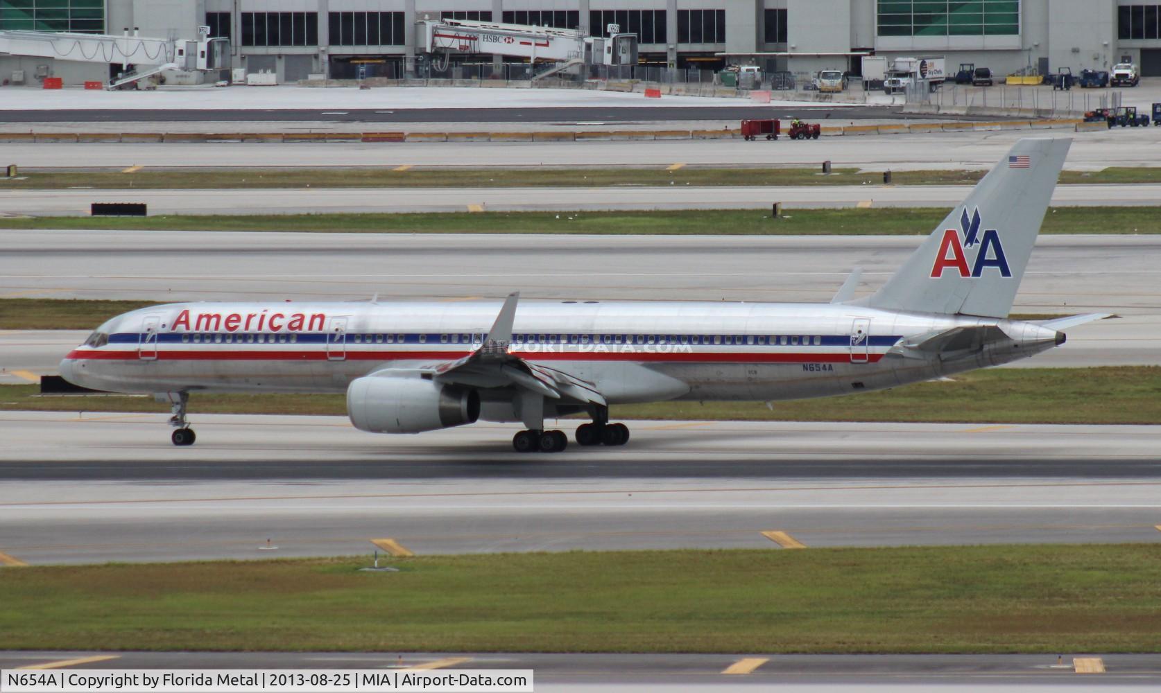 N654A, 1991 Boeing 757-223 C/N 24612, American 757-200