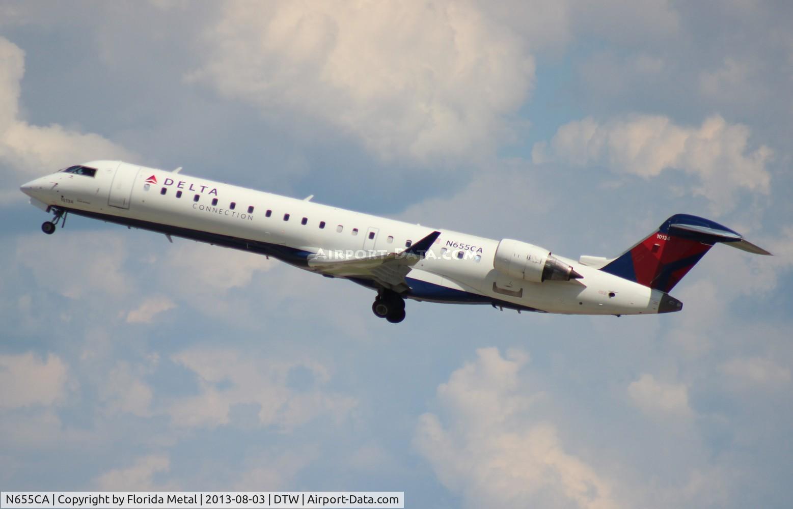 N655CA, 2004 Bombardier CRJ-700 (CL-600-2C10) Regional Jet C/N 10134, Comair CRJ-700