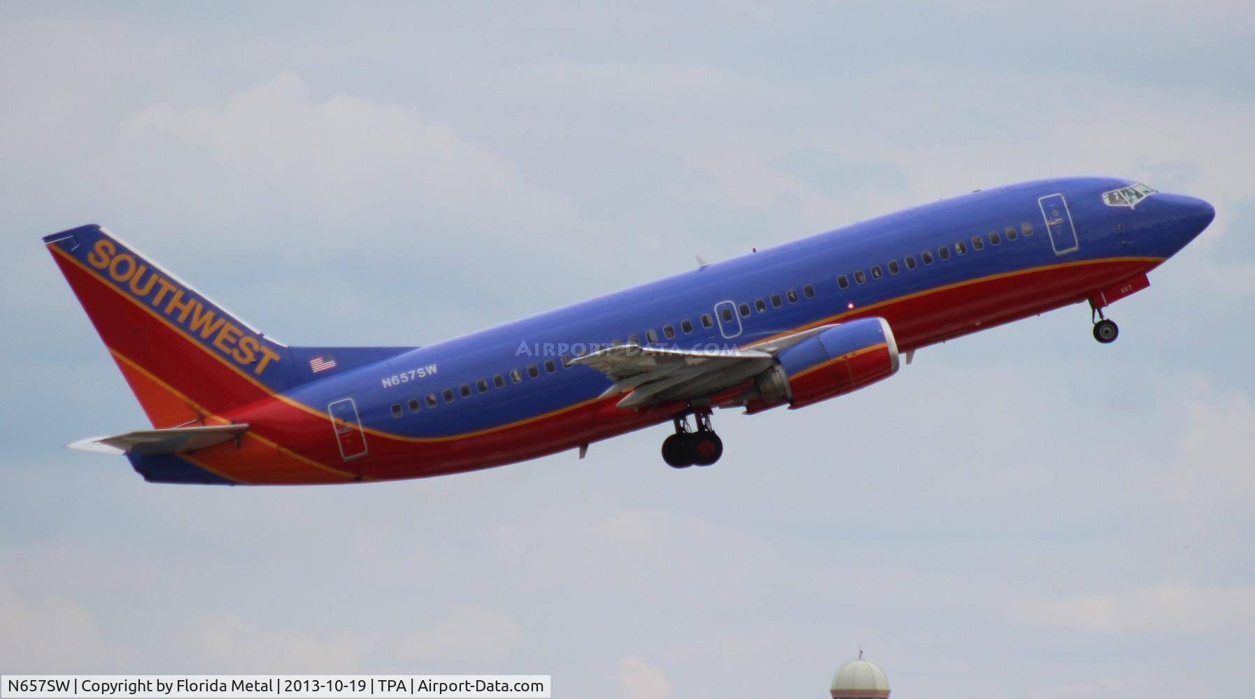 N657SW, 1985 Boeing 737-3L9 C/N 23331, Southwest 737-300