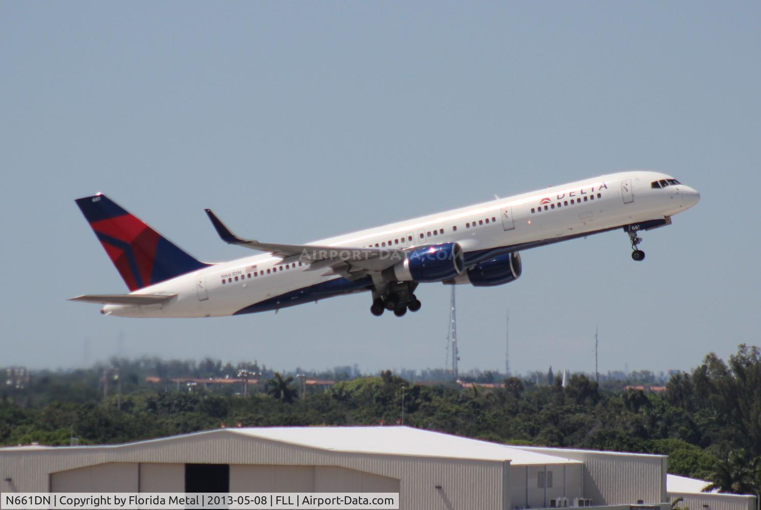 N661DN, 1990 Boeing 757-232 C/N 24972, Delta 757-200