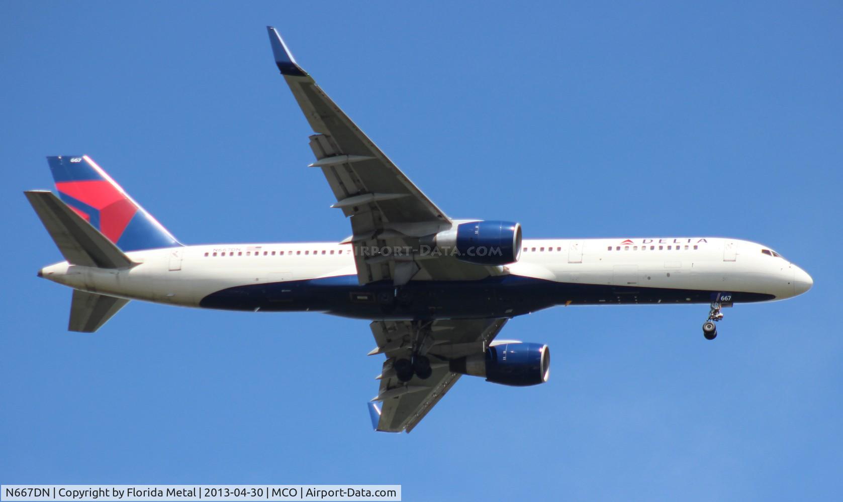 N667DN, 1991 Boeing 757-232 C/N 25035, Delta 757-200