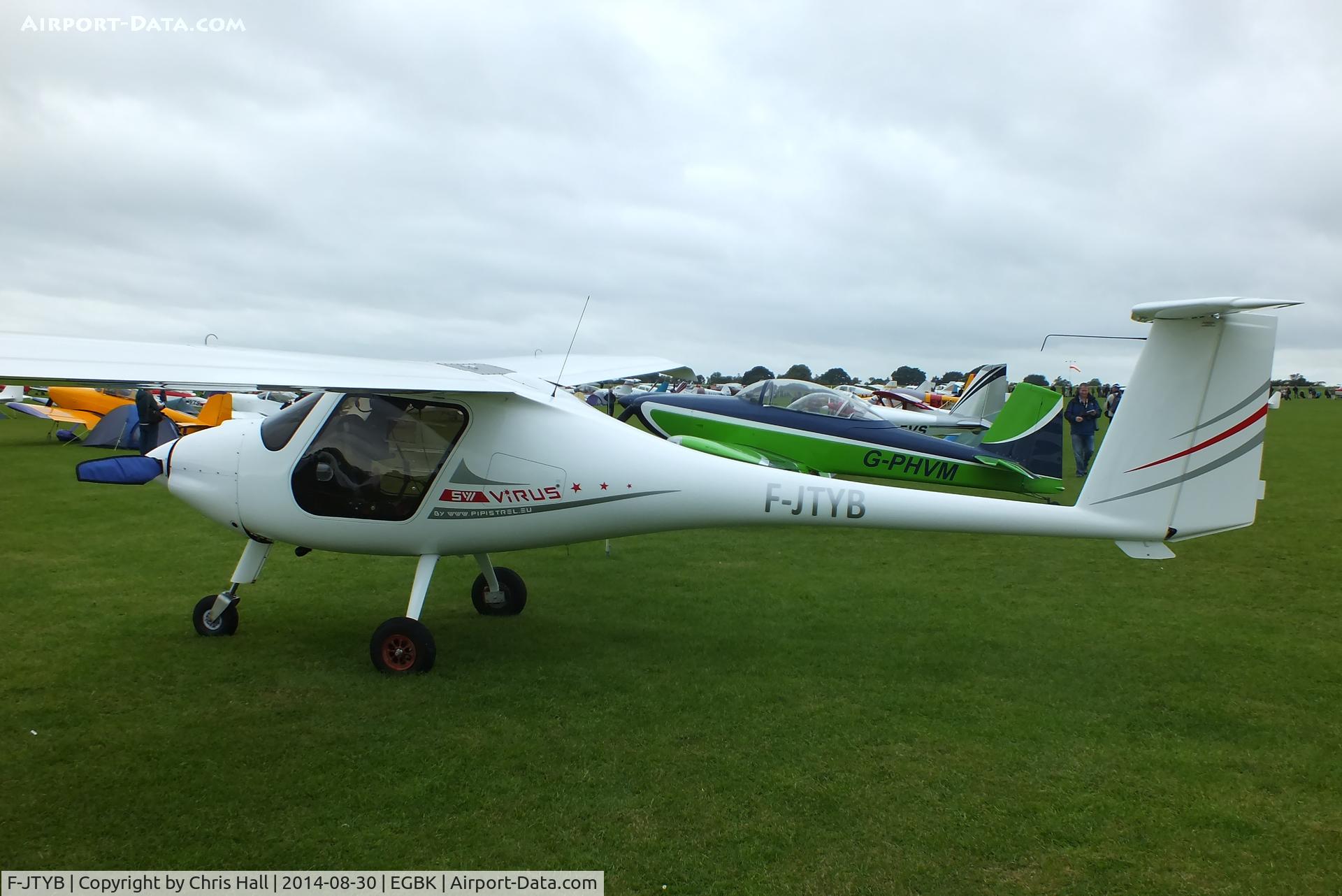 F-JTYB, Pipistrel Virus C/N 415 SWN 100, at the LAA Rally 2014, Sywell