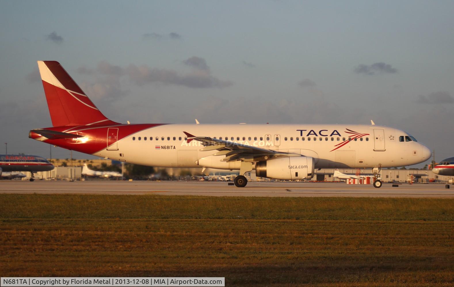 N681TA, 2008 Airbus A320-233 C/N 3577, Taca A320
