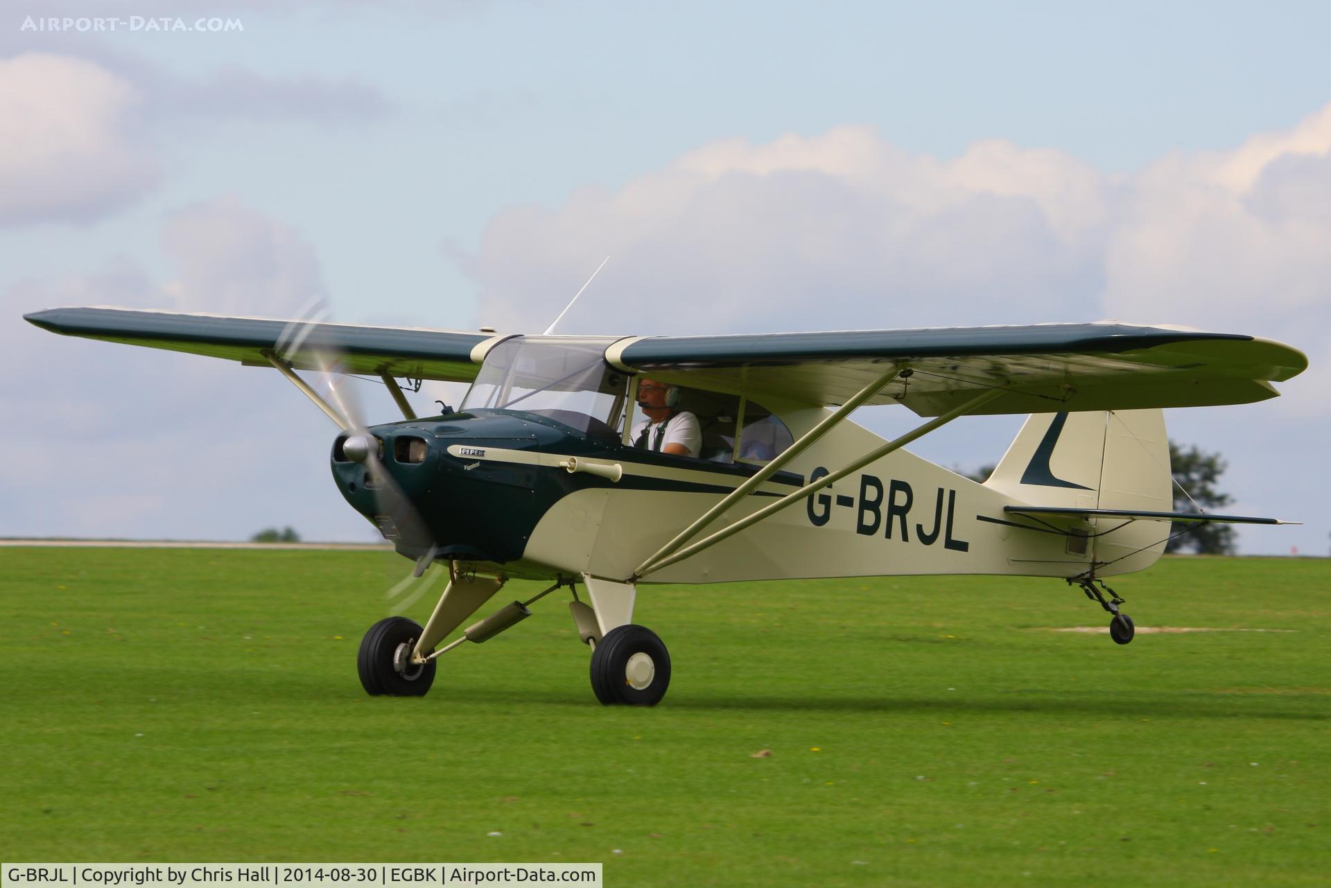 G-BRJL, 1948 Piper PA-15 Vagabond Vagabond C/N 15-157, at the LAA Rally 2014, Sywell