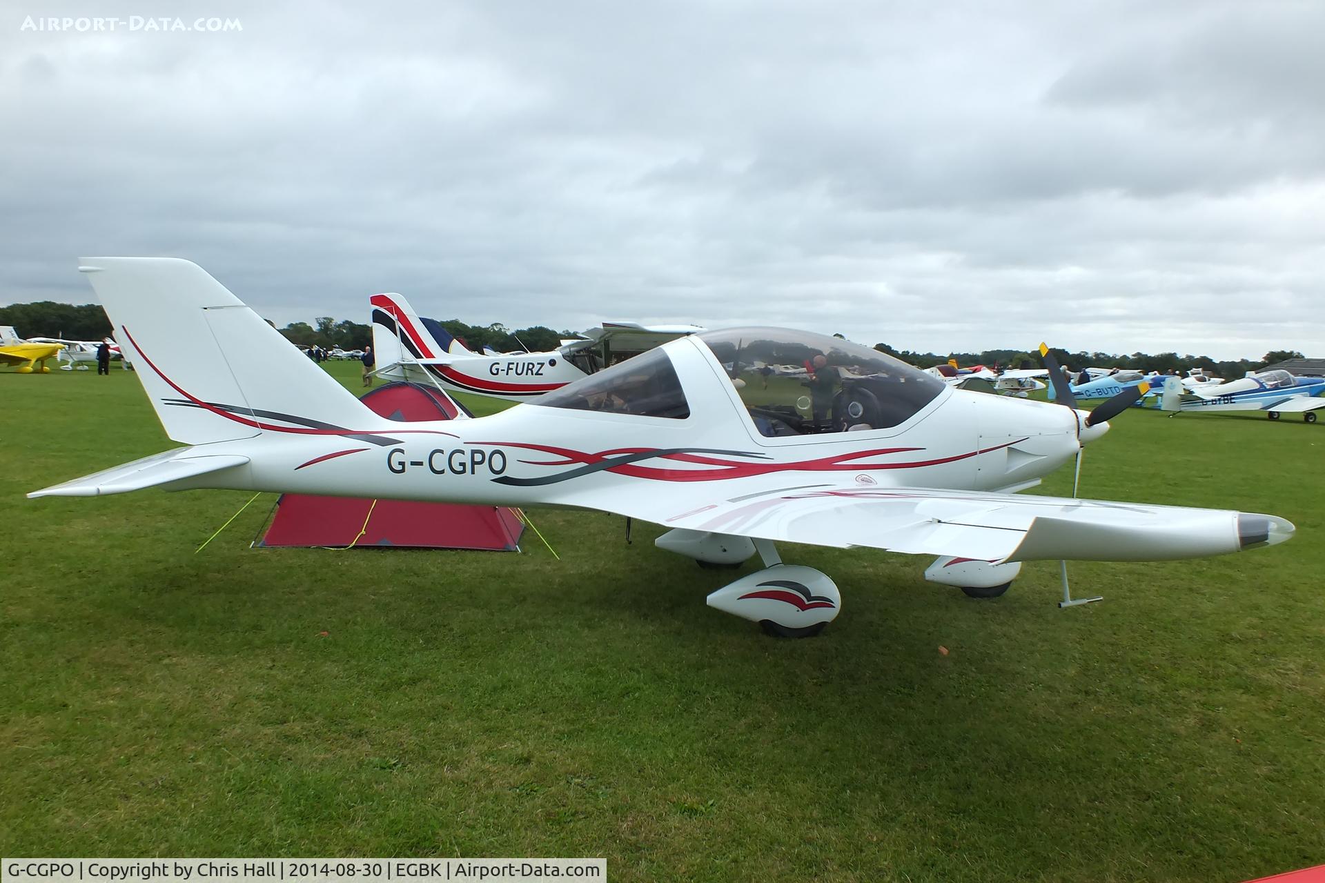 G-CGPO, 2011 TL Ultralight TL-2000UK Sting Carbon C/N LAA 347-14896, at the LAA Rally 2014, Sywell