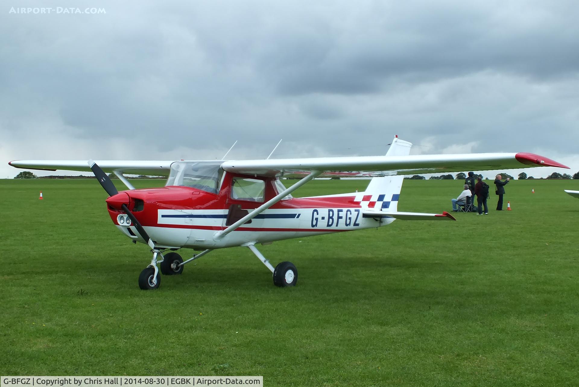 G-BFGZ, 1977 Reims FRA150M Aerobat C/N 0329, at the LAA Rally 2014, Sywell