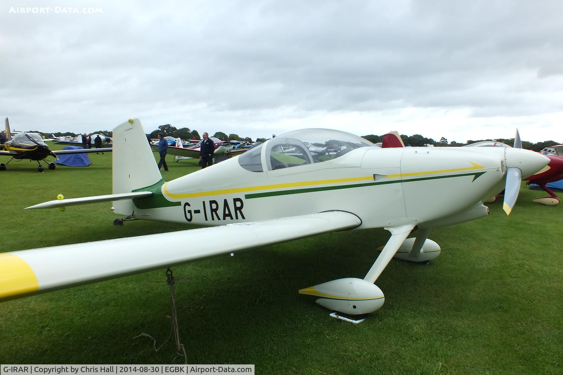 G-IRAR, 2004 Vans RV-9 C/N PFA 320-14106, at the LAA Rally 2014, Sywell