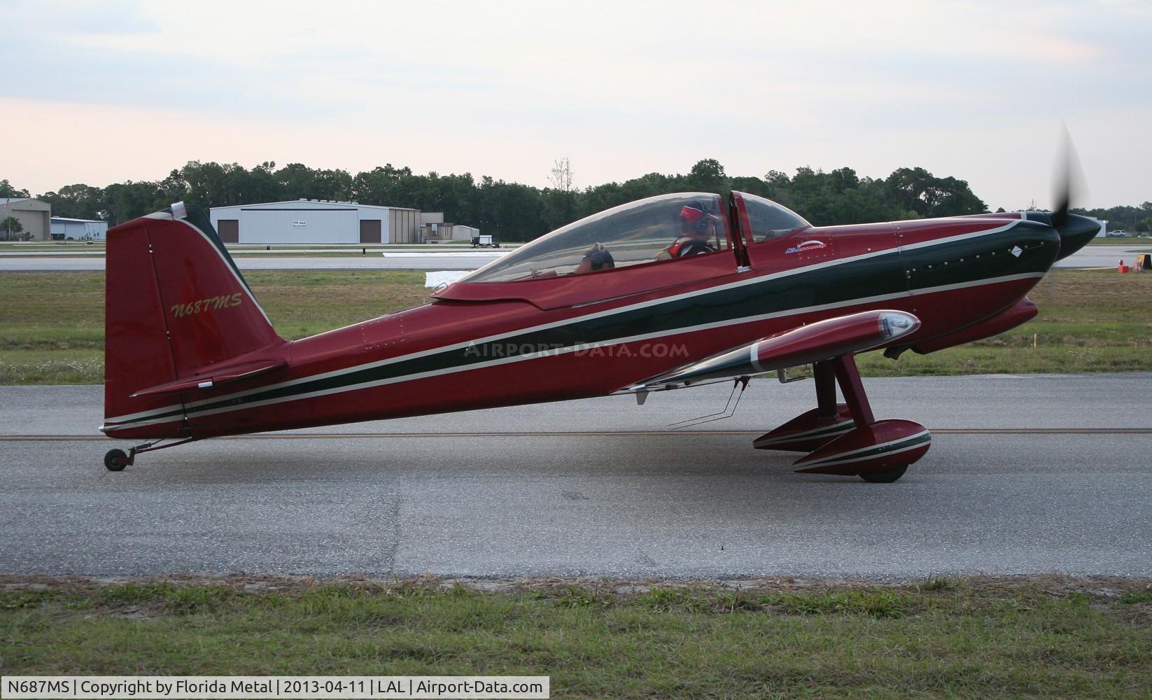 N687MS, 2005 Vans RV-8 C/N 82109, Vans RV-8