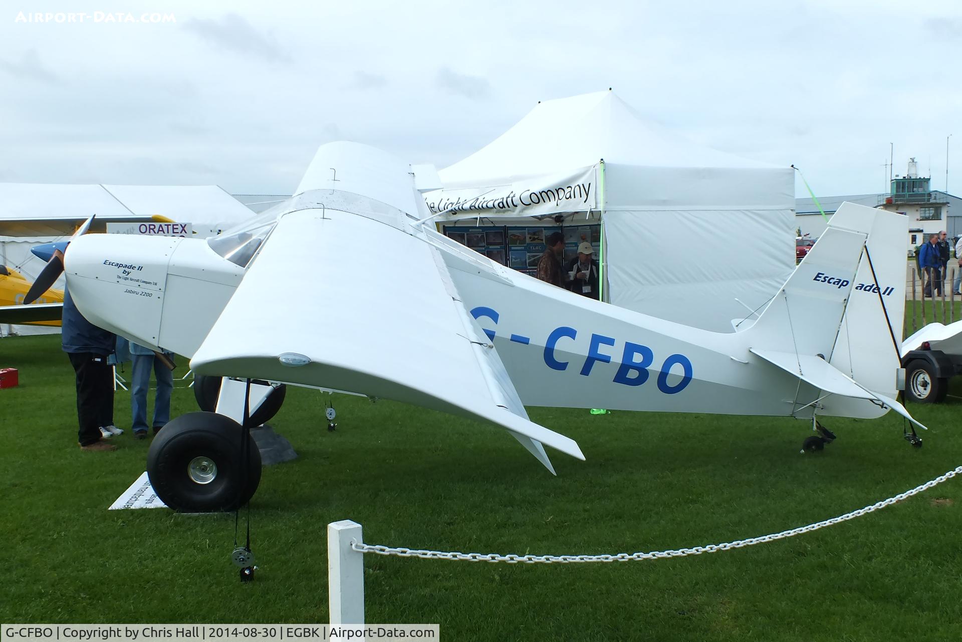 G-CFBO, 2007 Just Aircraft Escapade C/N BMAA/HB/538, at the LAA Rally 2014, Sywell