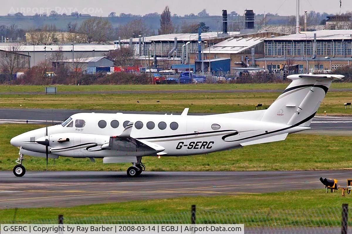 G-SERC, 2005 Beech Super King Air 350 C/N FL-438, Beech 350 Super King Air [FL-438] Staverton~G 14/03/2008