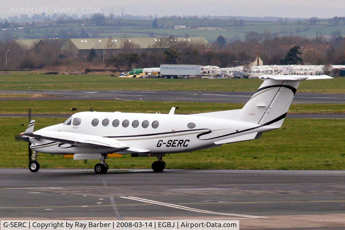 G-SERC, 2005 Beech Super King Air 350 C/N FL-438, Beech 350 Super King Air [FL-438] Staverton~G 14/03/2008