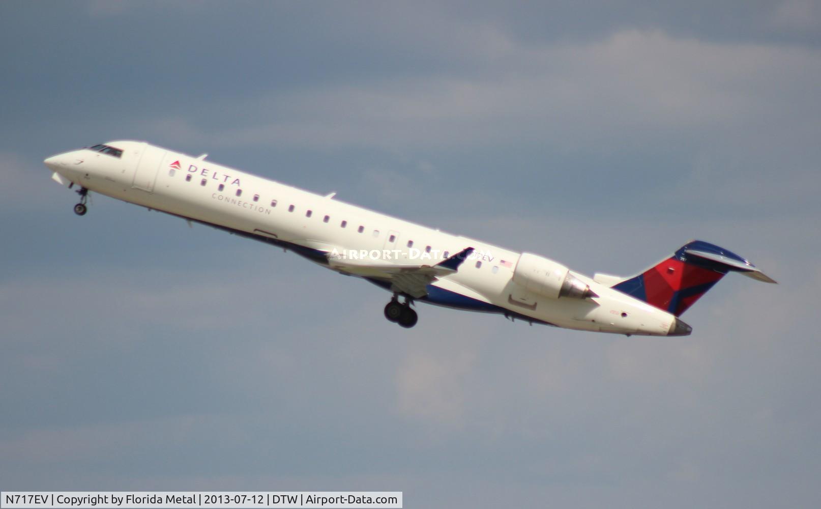 N717EV, 2003 Bombardier CRJ-701 (CL-600-2C10) Regional Jet C/N 10088, Delta Connection CRJ-700