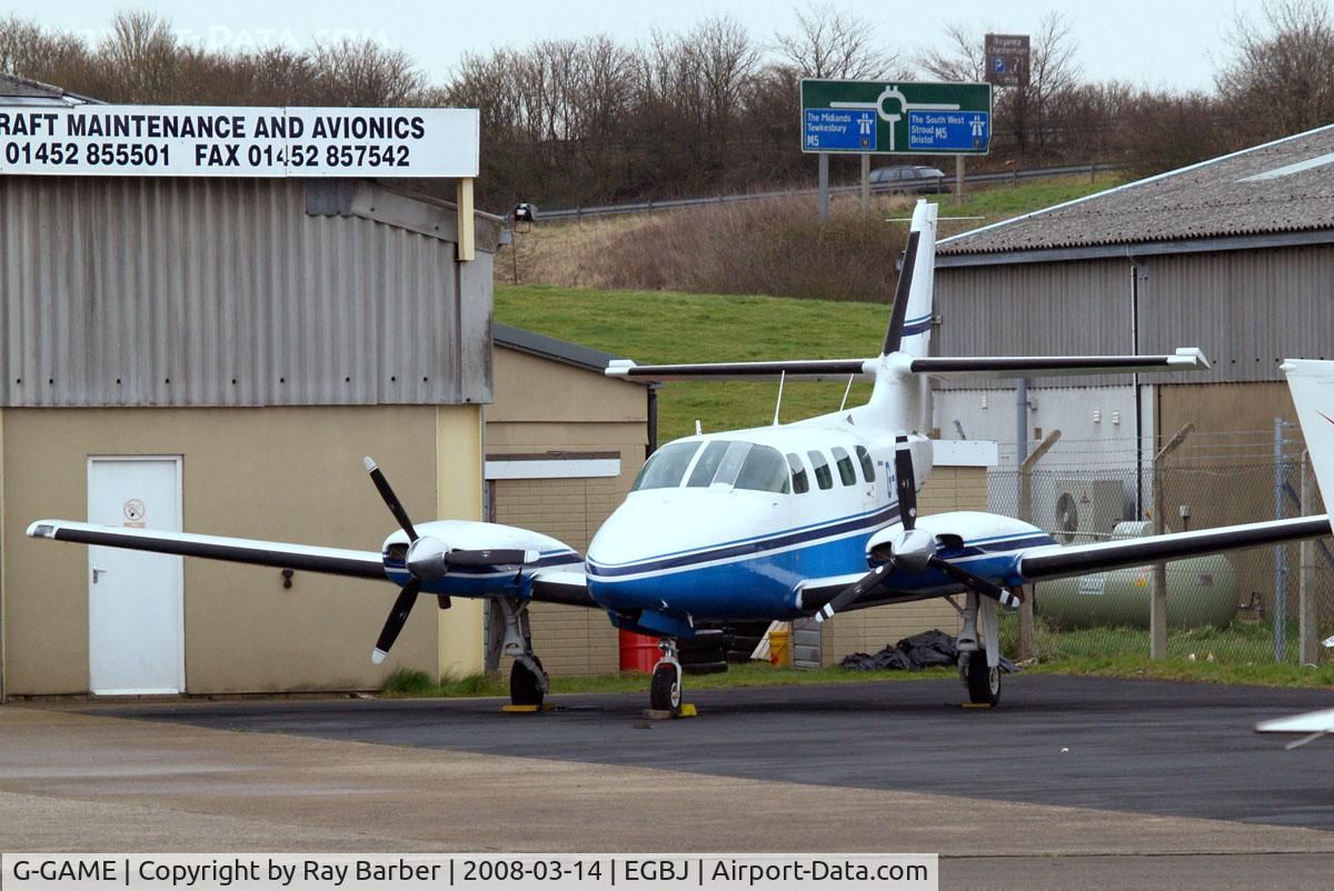 G-GAME, 1982 Cessna T303 Crusader C/N T303-00098, Cessna T.303 Crusader [T303-00098] Cheltenham~G 14/03/2008