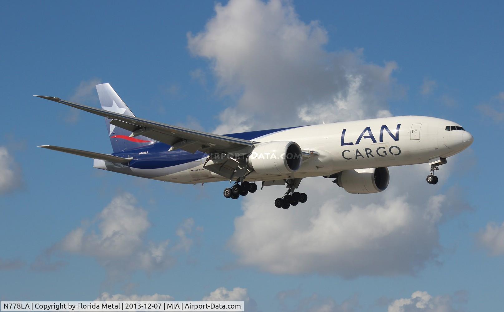 N778LA, 2012 Boeing 777-F6N C/N 41518, LAN Cargo 777-200