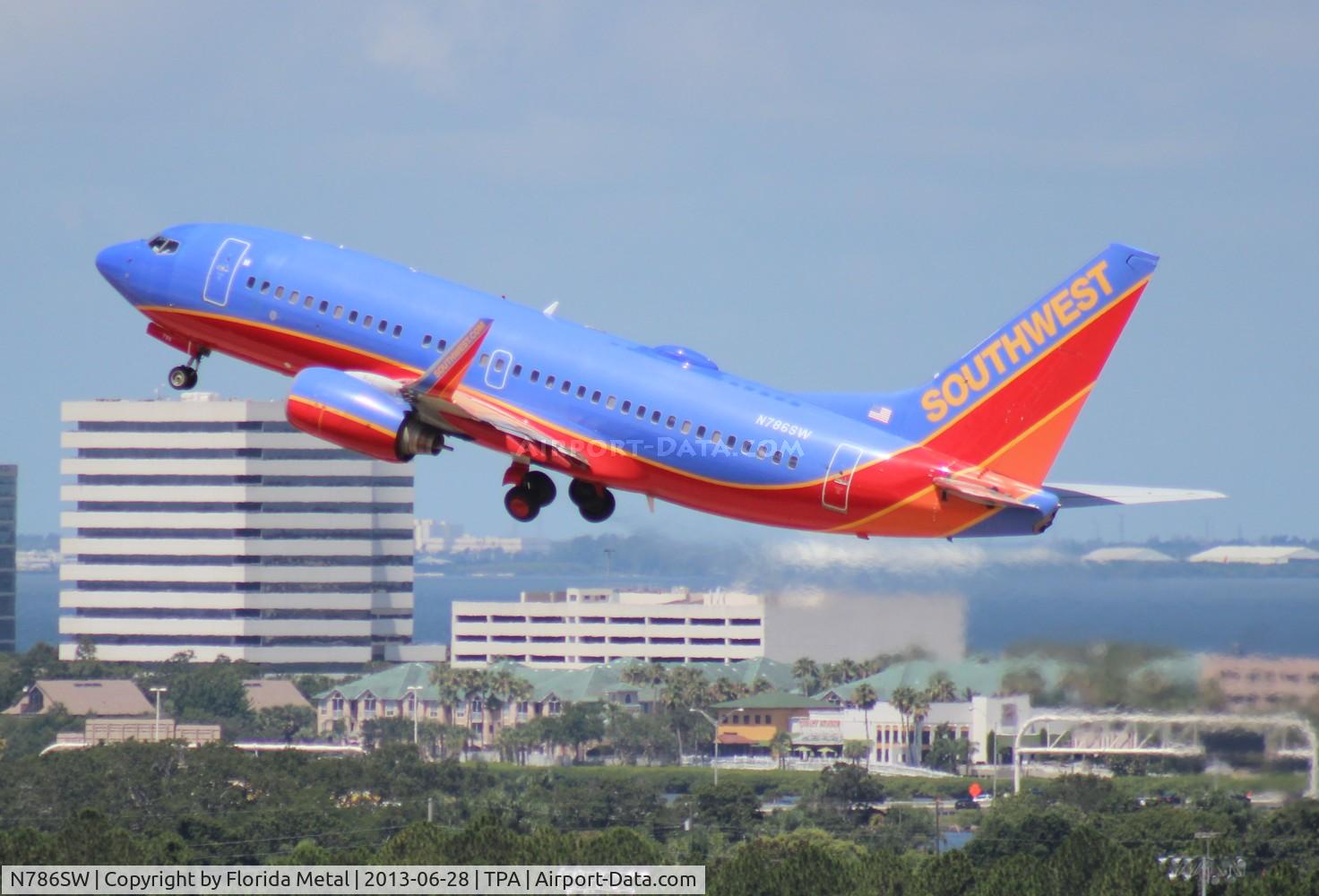 N786SW, 2000 Boeing 737-7H4 C/N 29811, Southwest 737-700