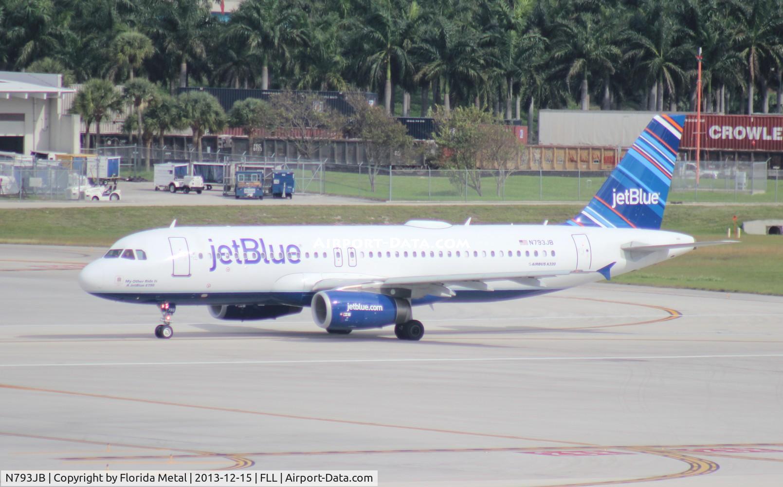 N793JB, 2011 Airbus A320-232 C/N 4647, Jet Blue A320