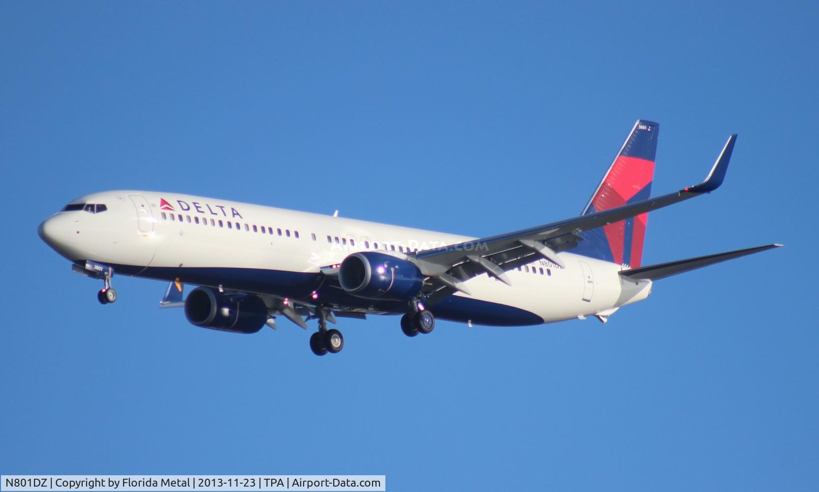 N801DZ, 2013 Boeing 737-932/ER C/N 31912, Delta 737-900