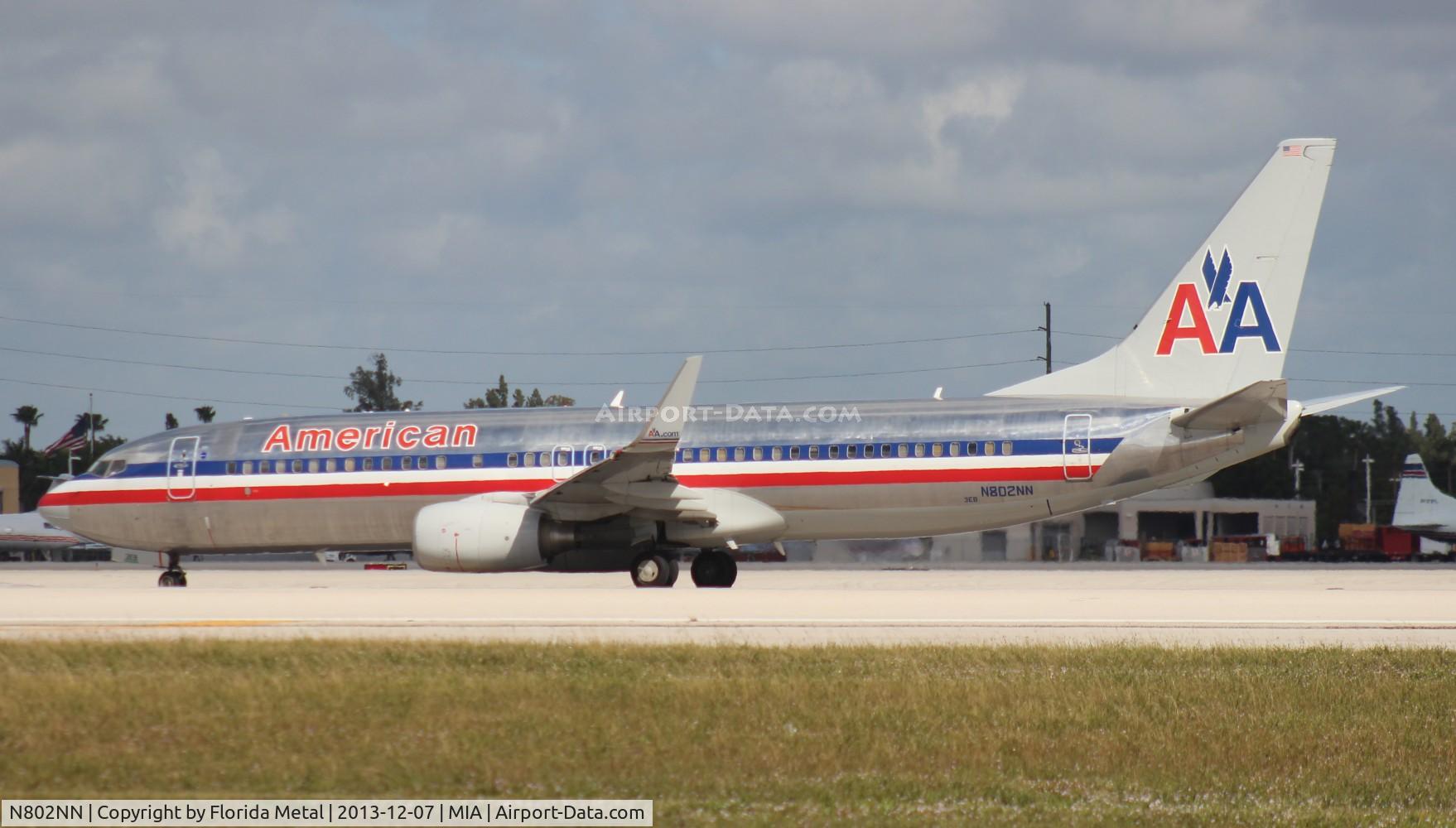 N802NN, 2009 Boeing 737-823 C/N 31073, American 737-800