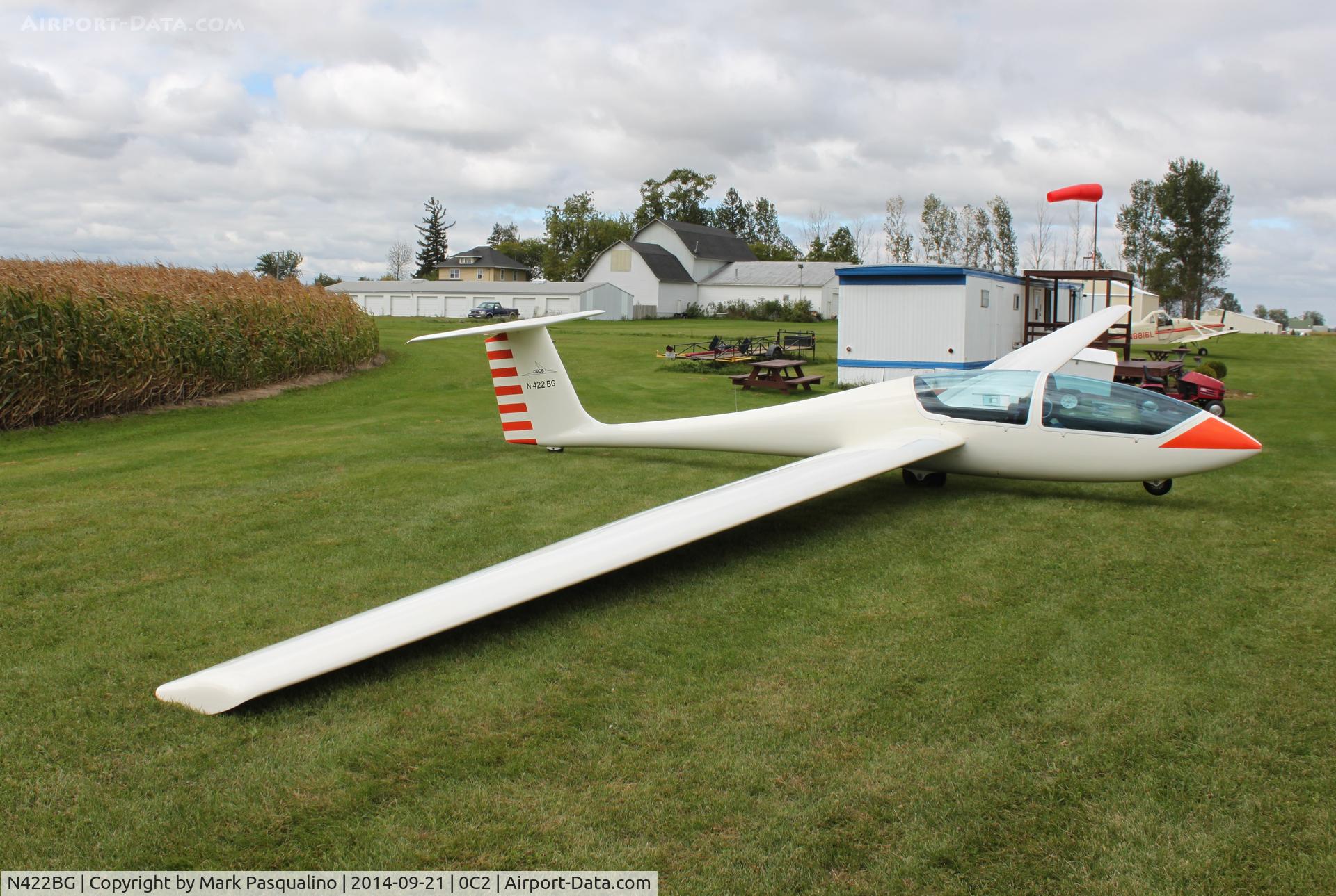 N422BG, 1982 Grob G103 Twin Astir C/N 3711, Grob 103