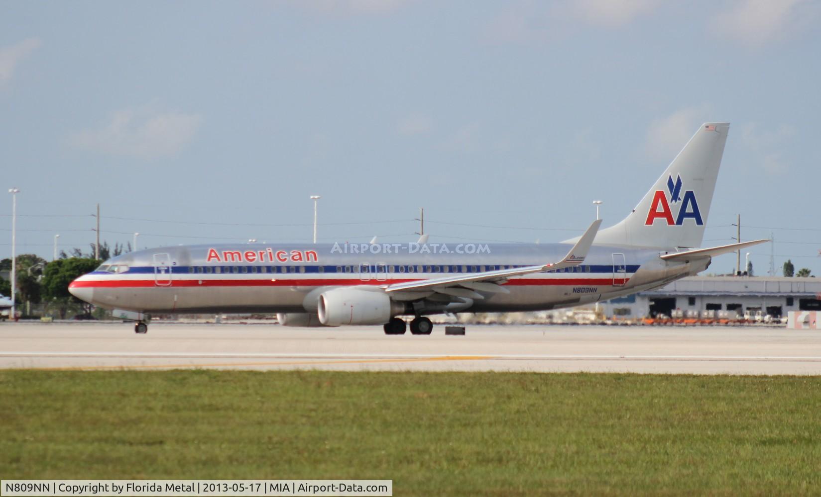 N809NN, 2009 Boeing 737-823 C/N 33519, American 737-800