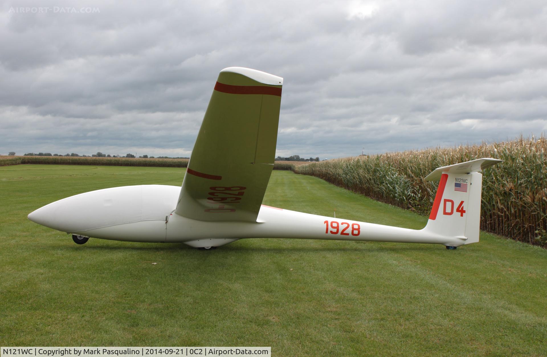N121WC, 1990 Schleicher ASK-21 C/N 21464, Schleicher ASK-21