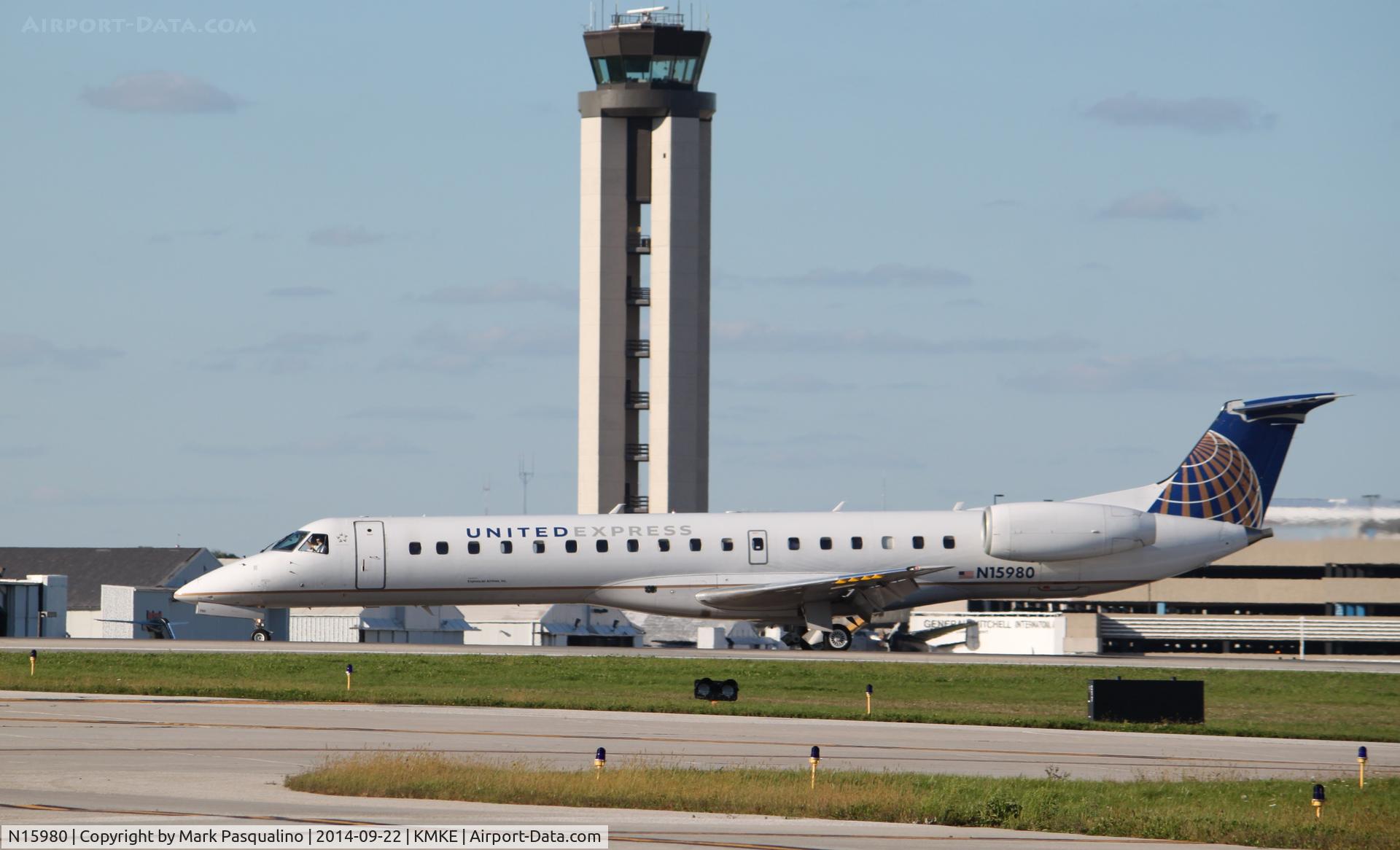 N15980, 1999 Embraer ERJ-145LR (EMB-145LR) C/N 145202, EMB-145LR