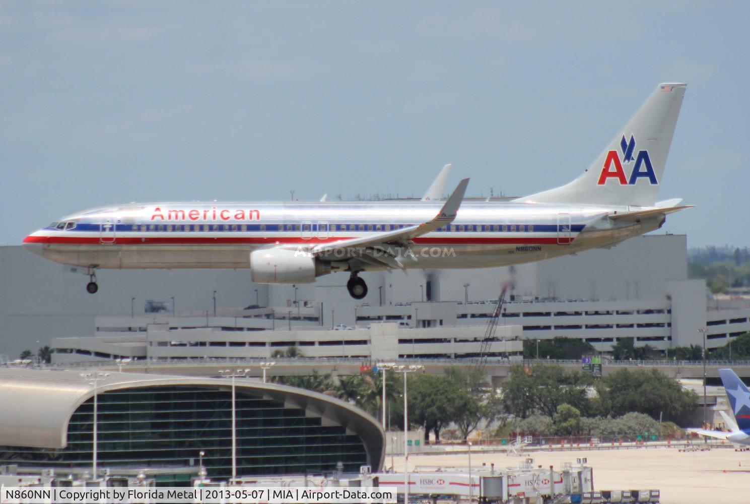 N860NN, 2010 Boeing 737-823 C/N 40583, American 737-800
