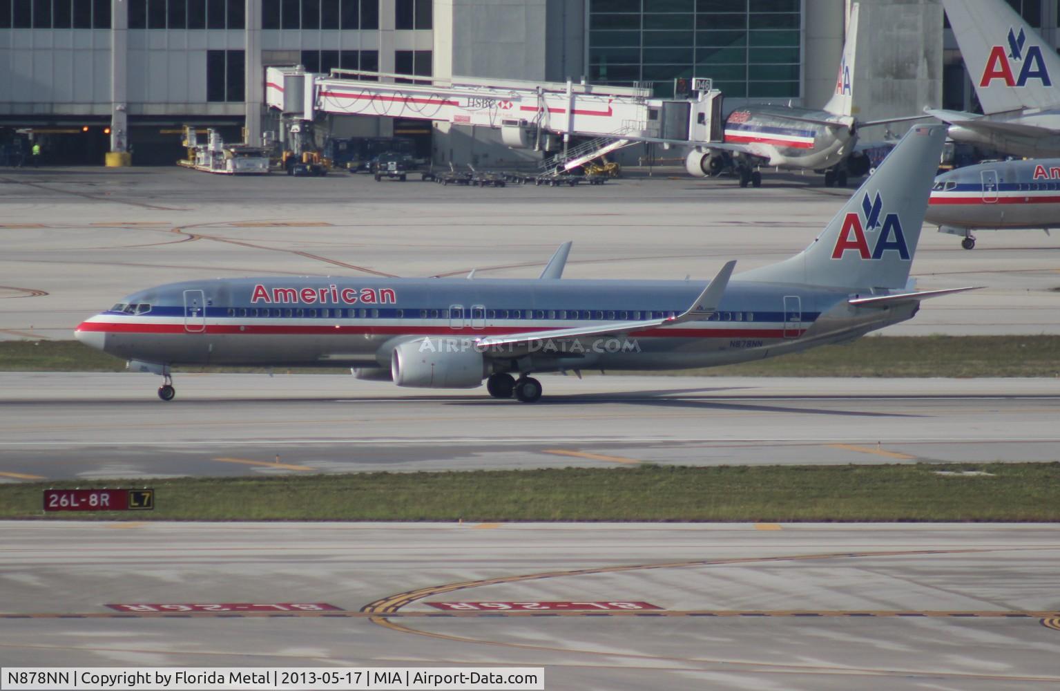 N878NN, 2011 Boeing 737-823 C/N 40768, American 737-800