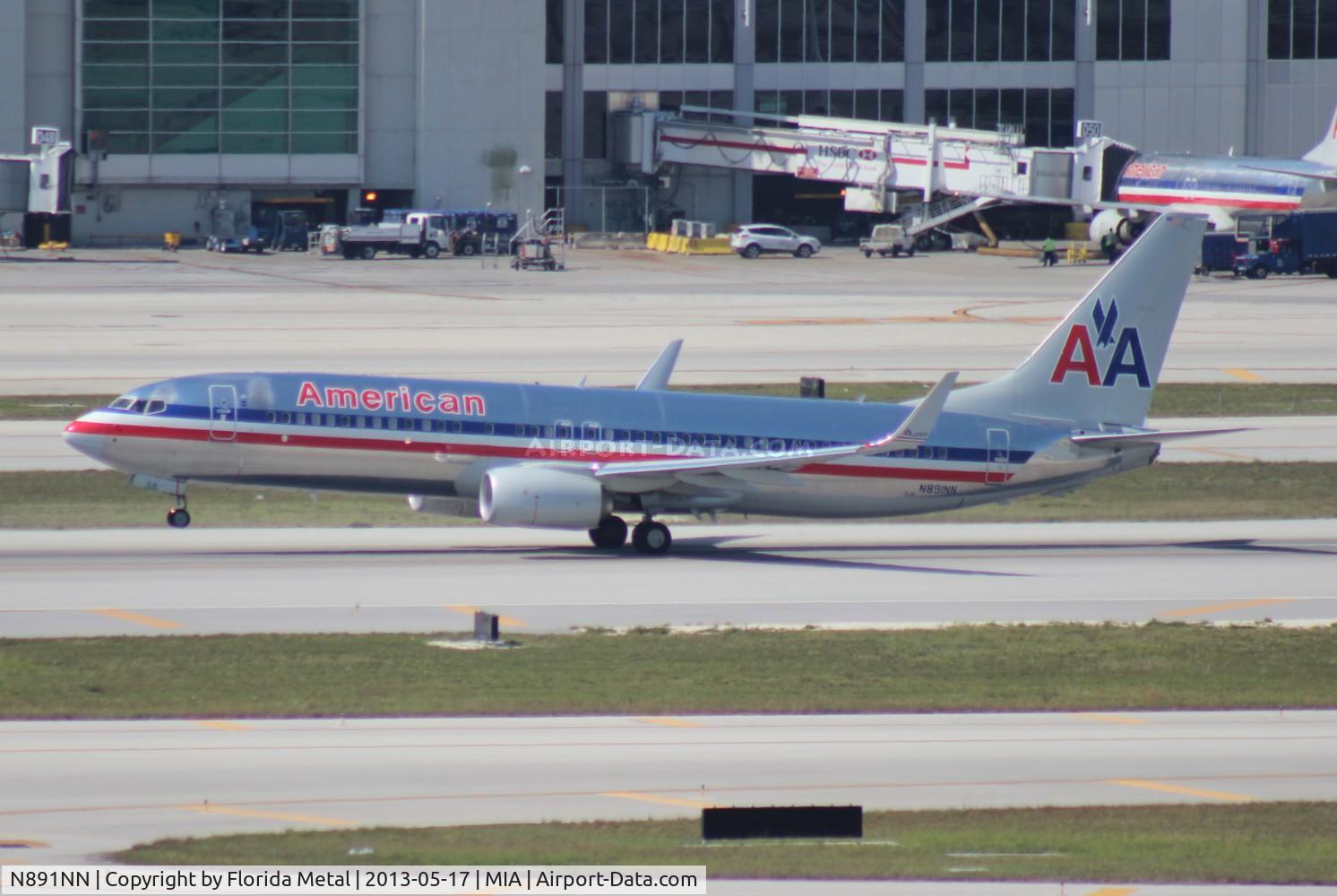 N891NN, 2012 Boeing 737-823 C/N 33315, American 737-800
