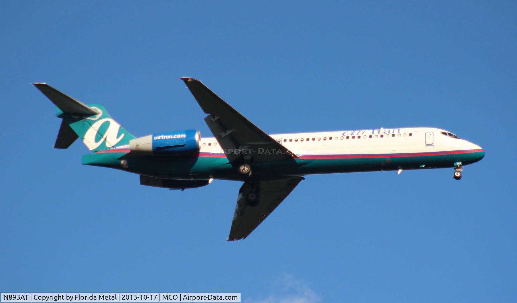 N893AT, 2004 Boeing 717-200 C/N 55045, Air Tran 717