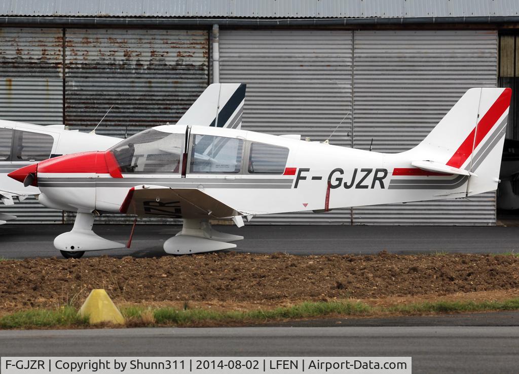 F-GJZR, Robin DR-400-120 Dauphin 2+2 C/N 2034, Parked at the Airclub...