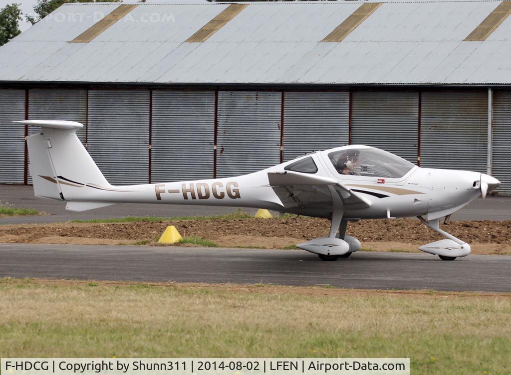F-HDCG, 2011 Diamond DA-20-C1 Eclipse C/N C0565, Arriving from flight...