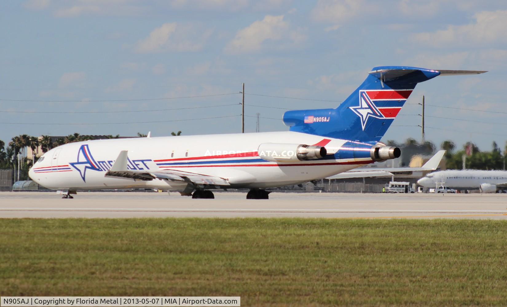 N905AJ, 1980 Boeing 727-231 C/N 21989, Amerijet 727-200
