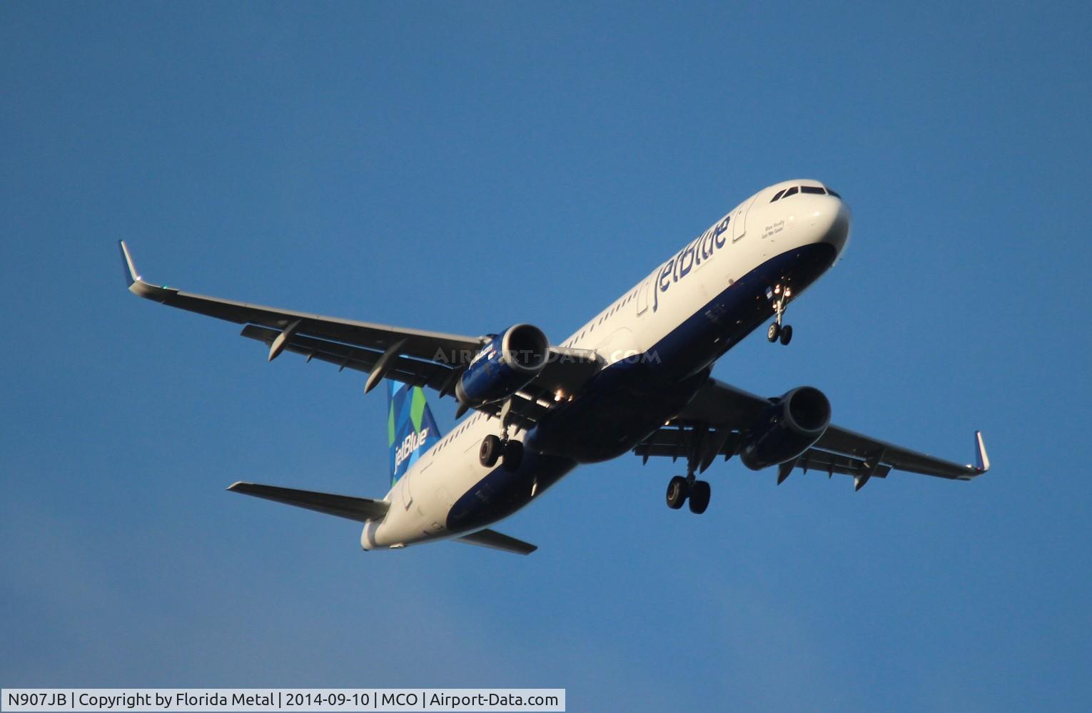 N907JB, 2013 Airbus A321-231 C/N 5865, Jet Blue A321