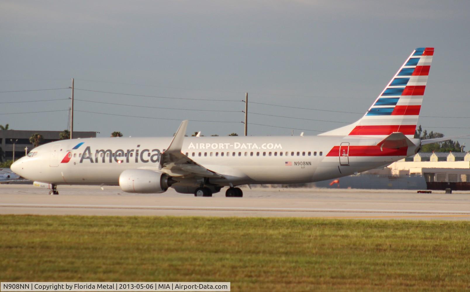N908NN, 2012 Boeing 737-823 C/N 31157, American 737-800