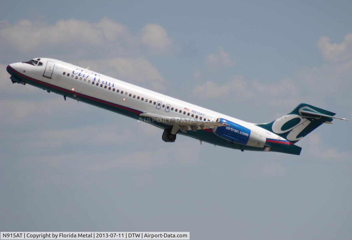 N915AT, 2001 Boeing 717-200 C/N 55085, Air Tran 717