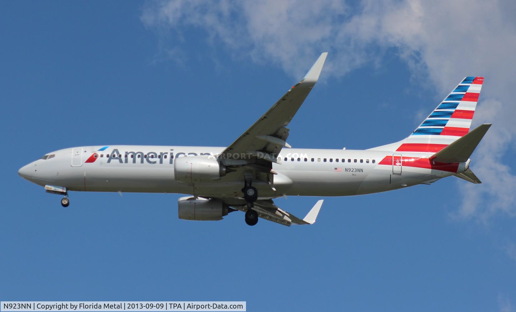 N923NN, 2013 Boeing 737-823 C/N 31167, American 737-800