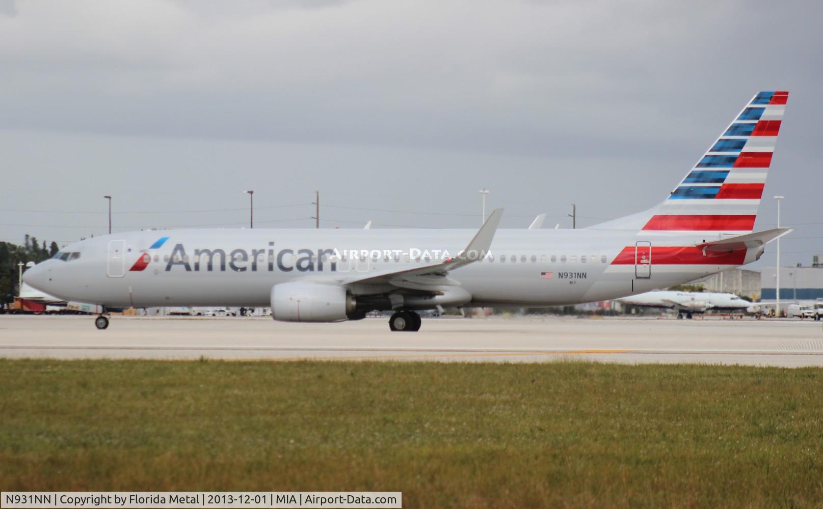 N931NN, 2013 Boeing 737-823 C/N 33230, American 737-800