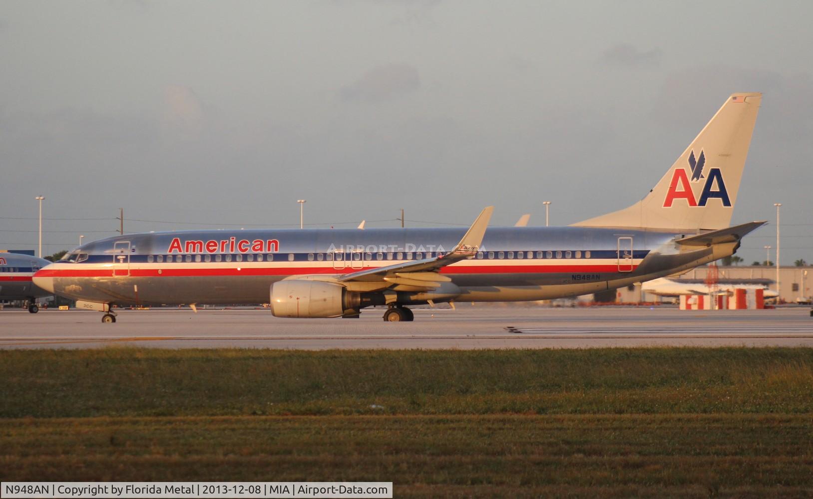 N948AN, 2000 Boeing 737-823 C/N 30086, American 737-800
