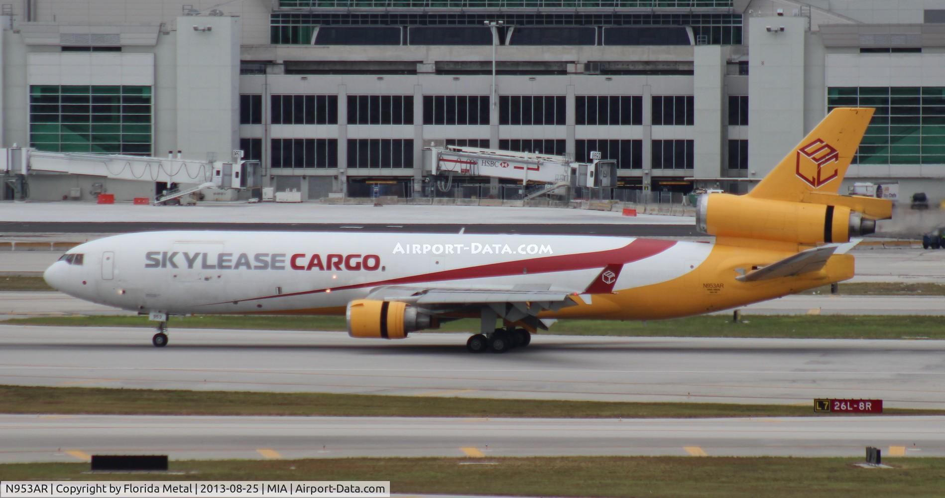 N953AR, McDonnell Douglas MD-11F C/N 48520, Centurion MD-11F